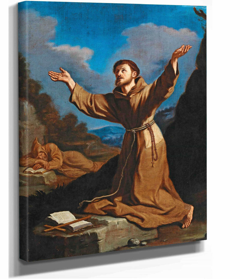 Saint Francis Receiving The Stigmata by Guercino