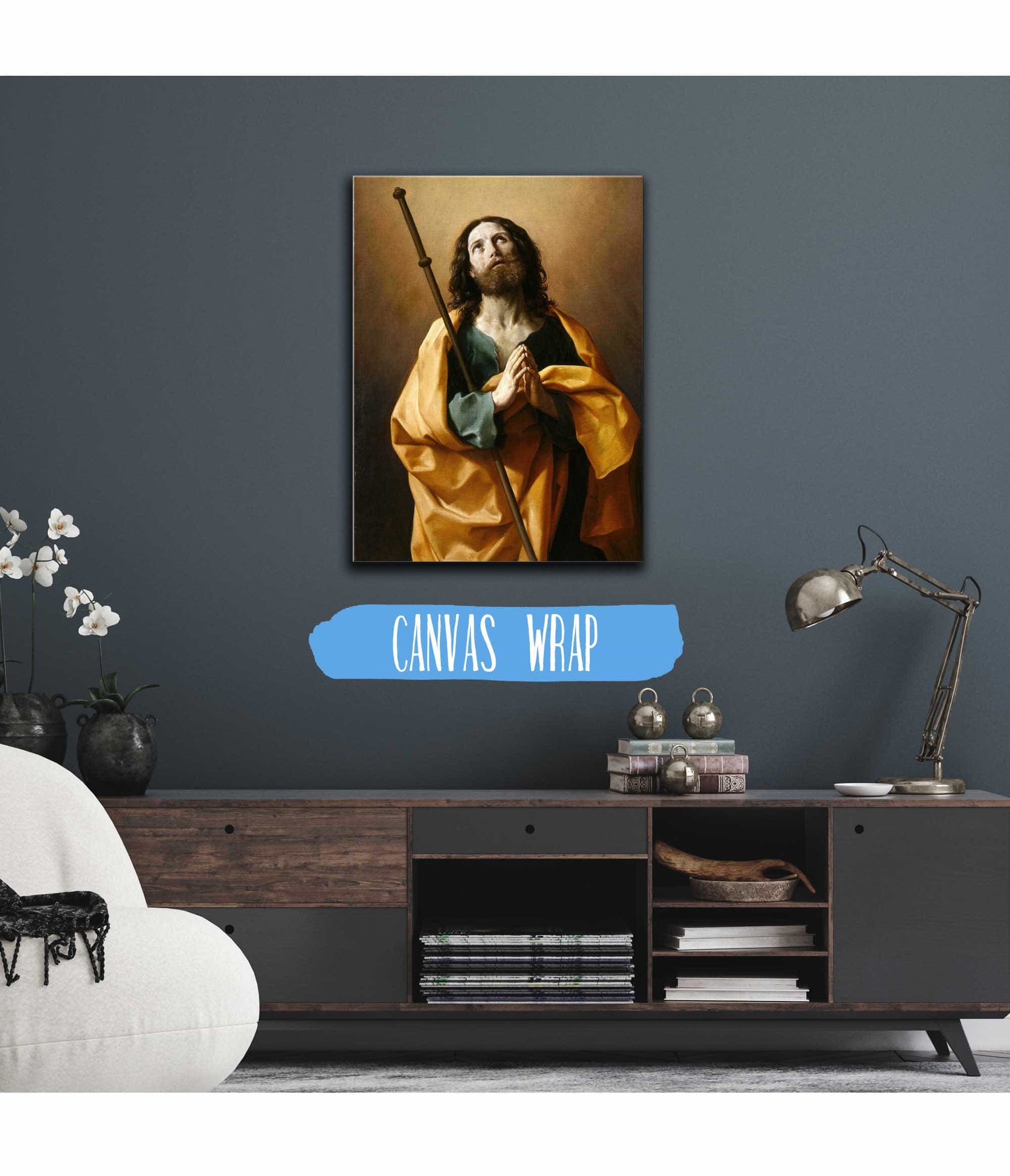 Saint James The Greater And Circa by Guido Reni