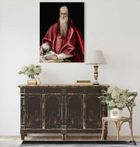 Saint Jerome As Scholar by El Greco