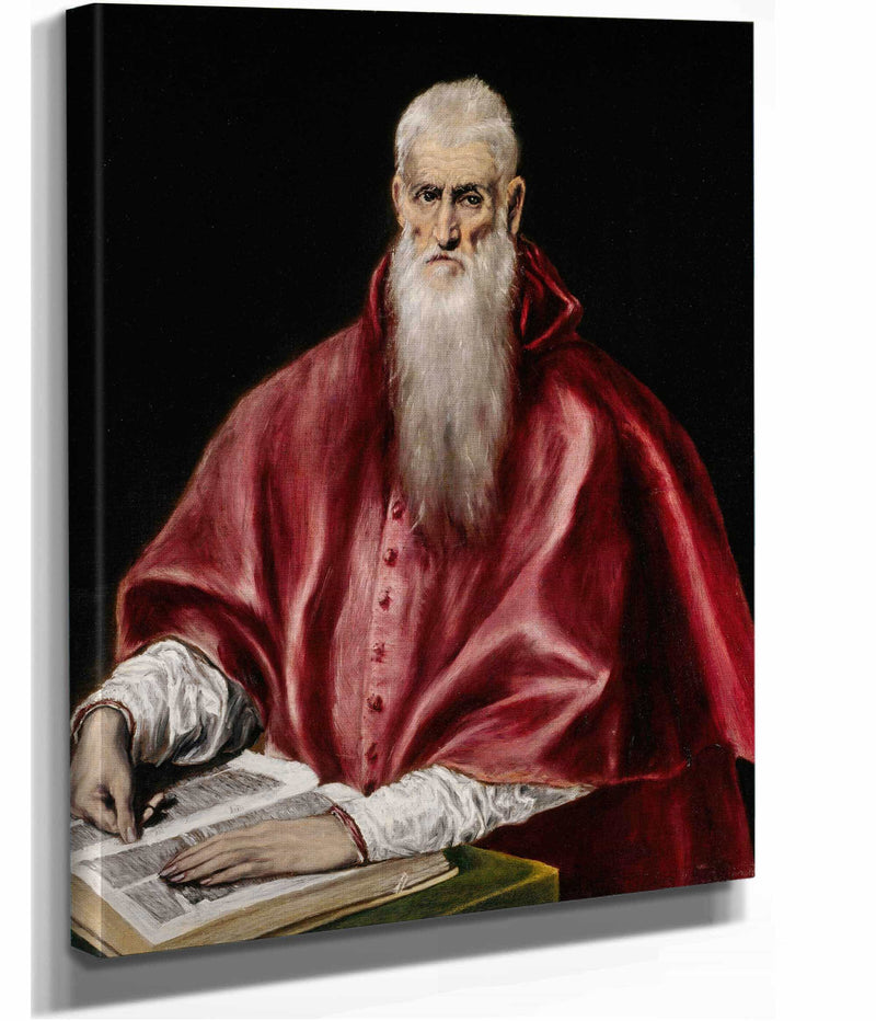 Saint Jerome As Scholar by El Greco