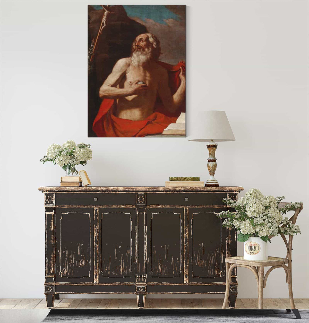 Saint Jerome by Guercino