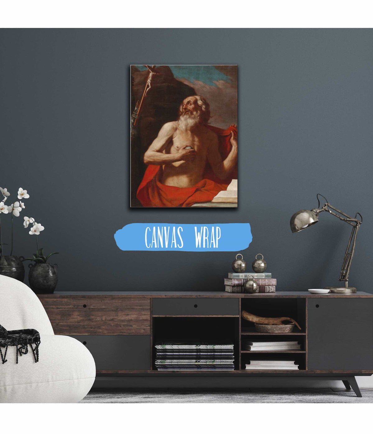 Saint Jerome by Guercino