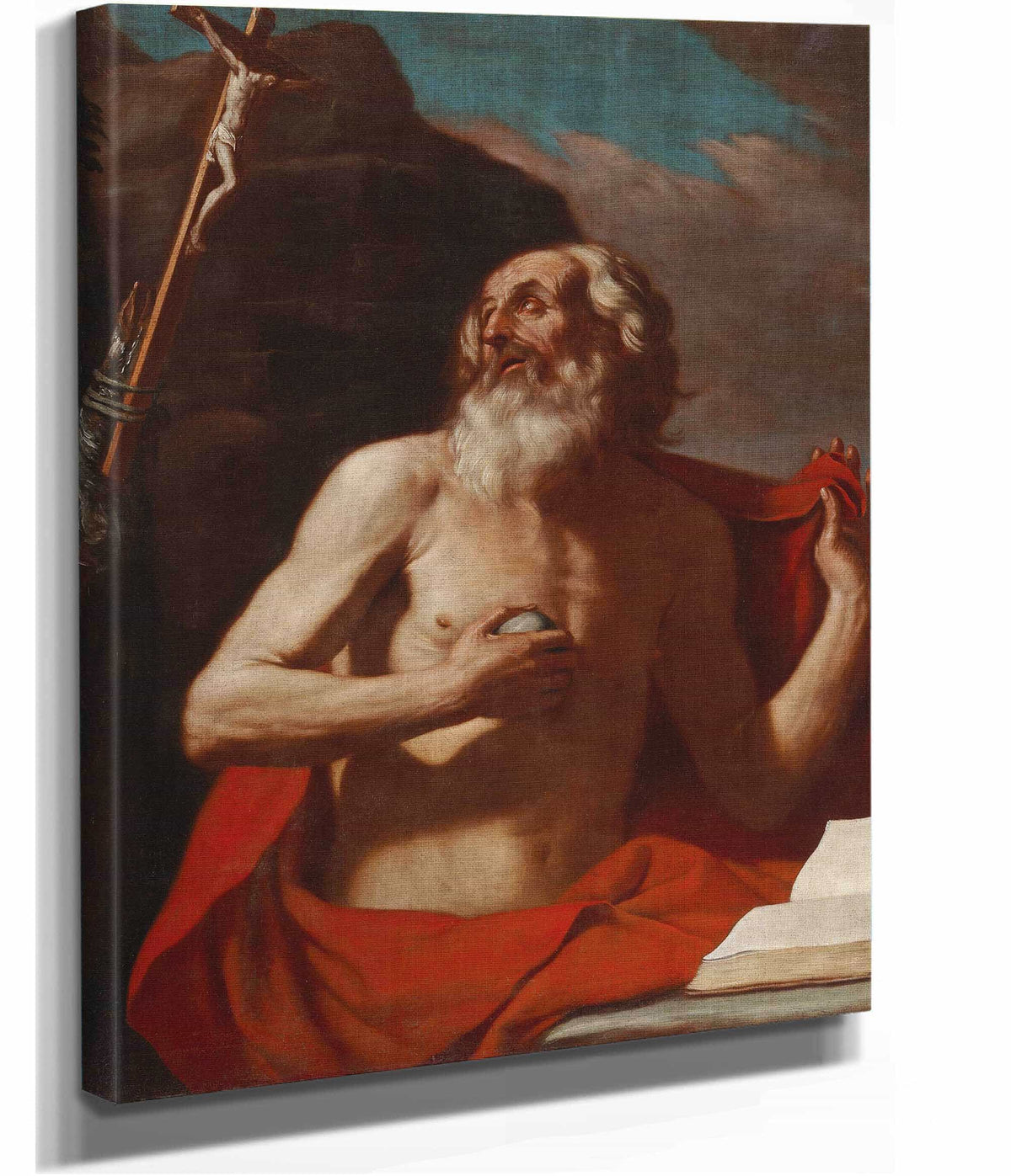 Saint Jerome by Guercino