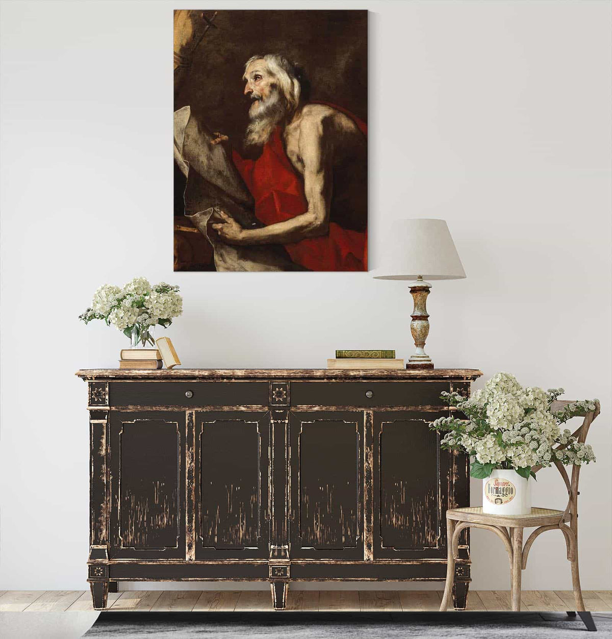 Saint Jerome by Jusepe De Ribera