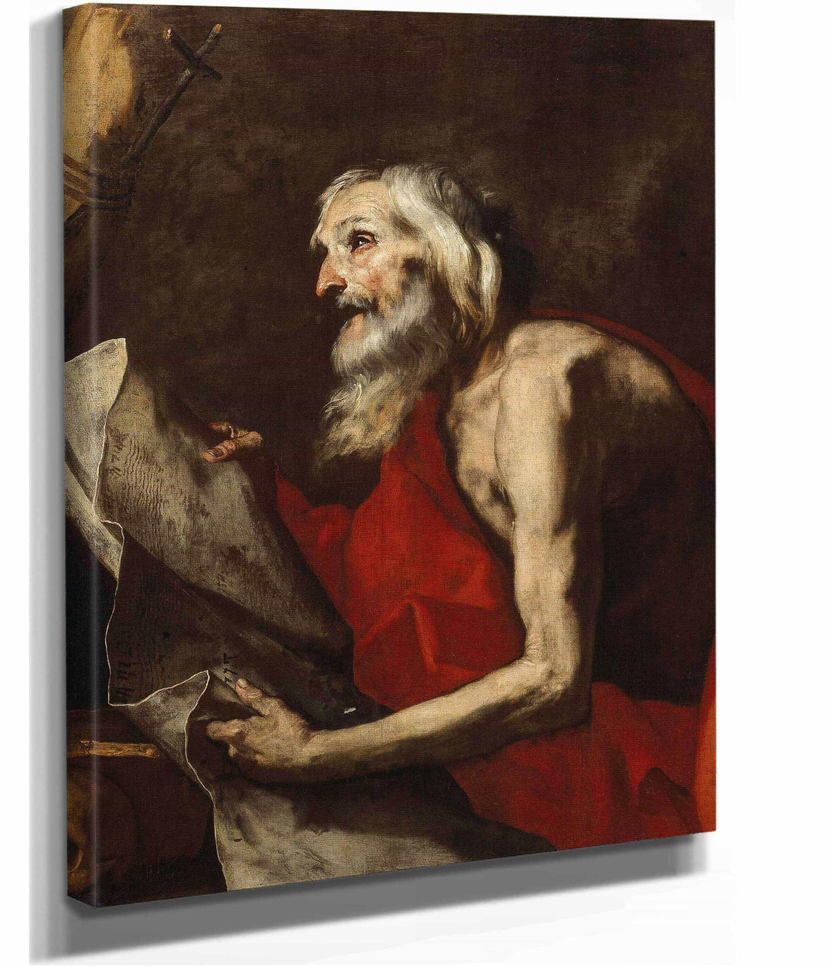 Saint Jerome by Jusepe De Ribera