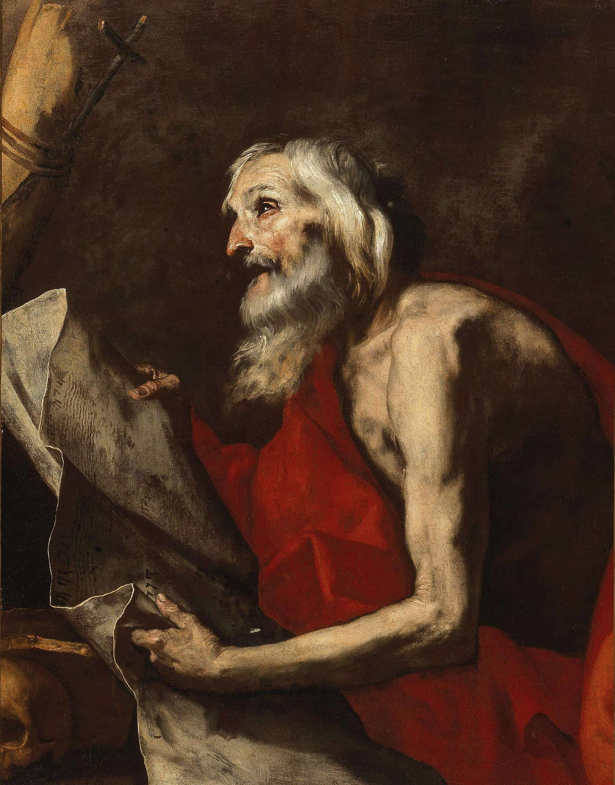 Saint Jerome by Jusepe De Ribera