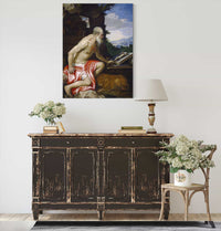 Saint Jerome In The Wilderness by Paolo Veronese