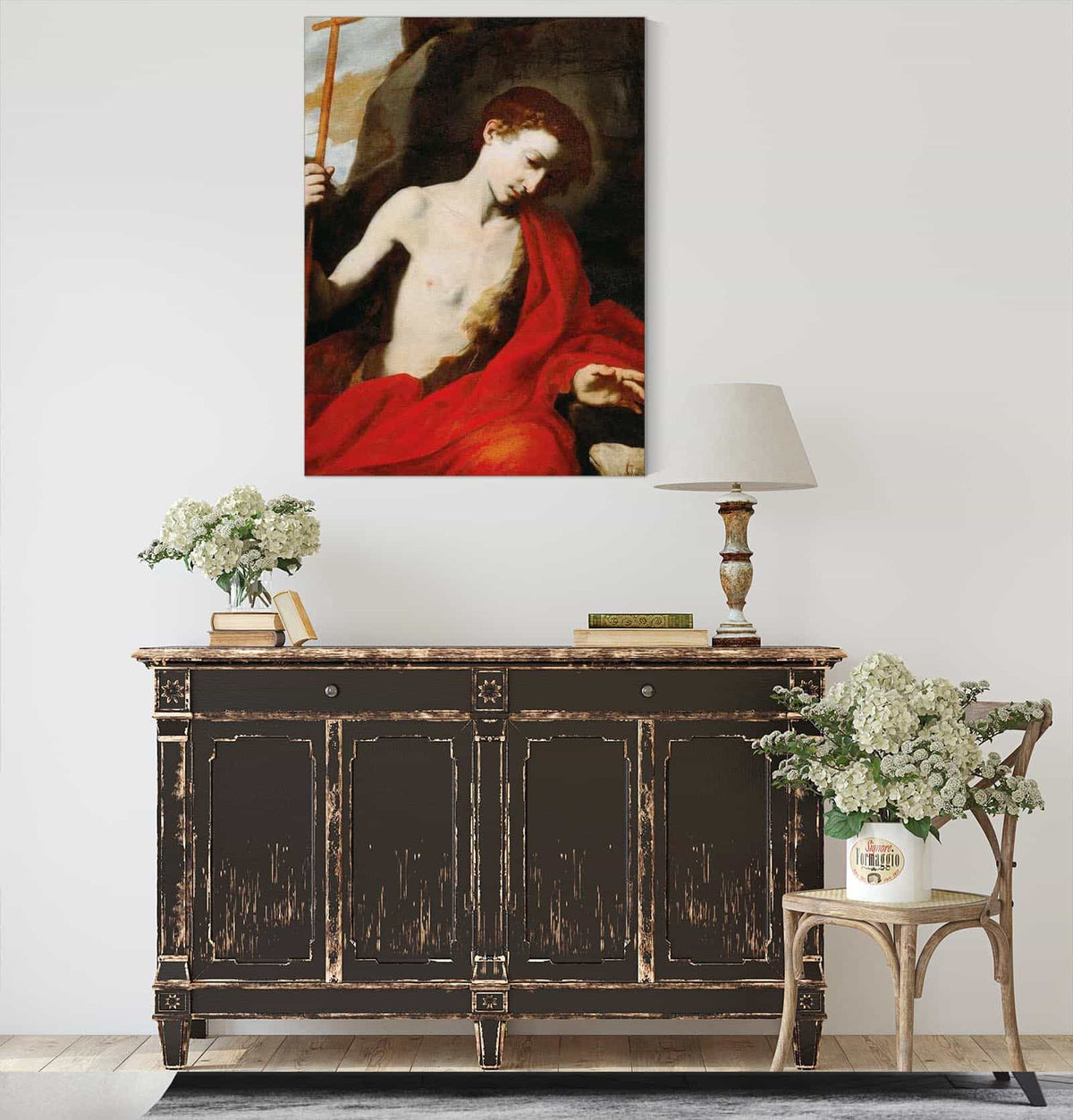 Saint John The Baptist by Jusepe De Ribera