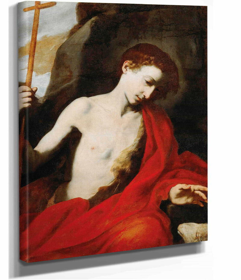 Saint John The Baptist by Jusepe De Ribera