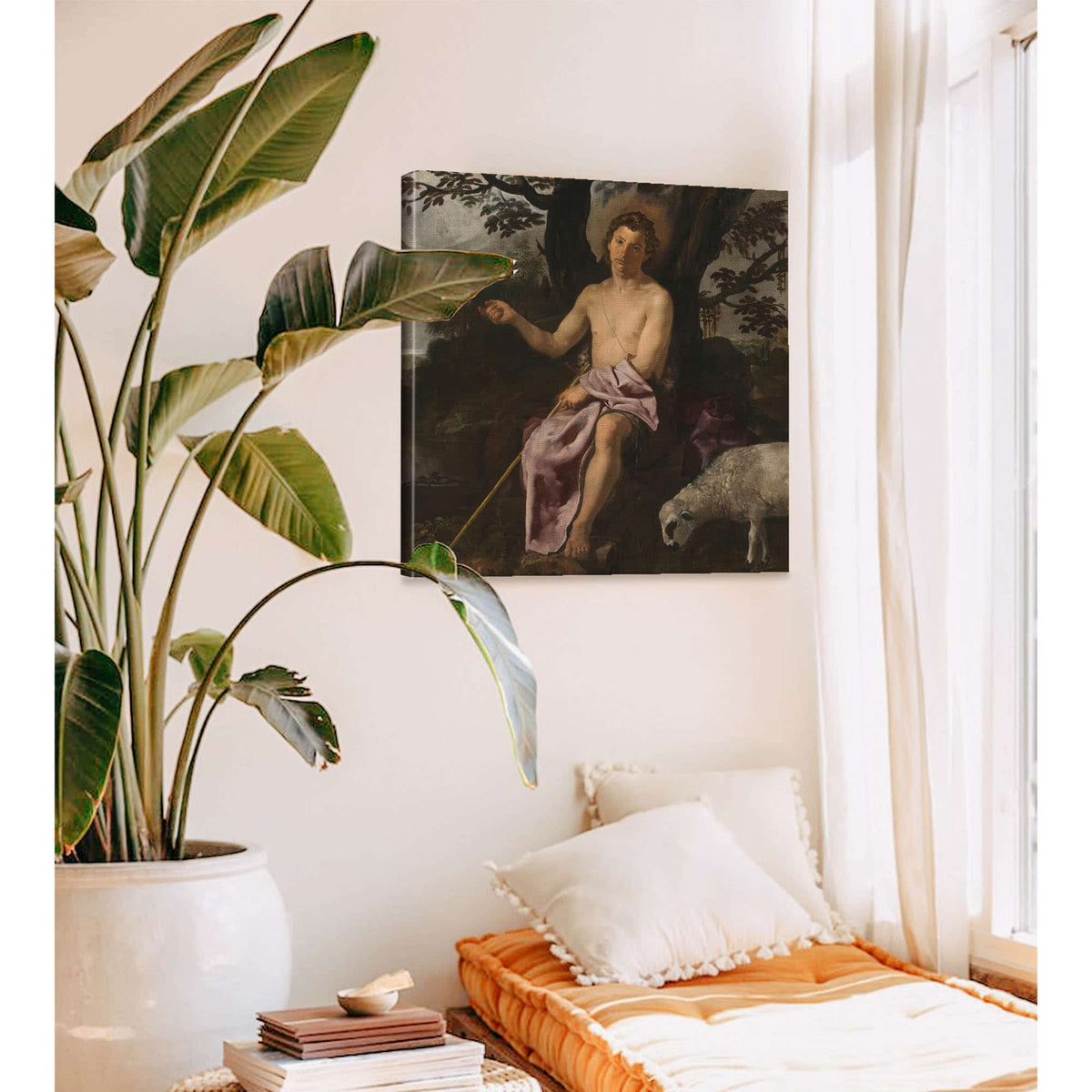 Saint John The Baptist In The Wilderness by Diego Velazquez