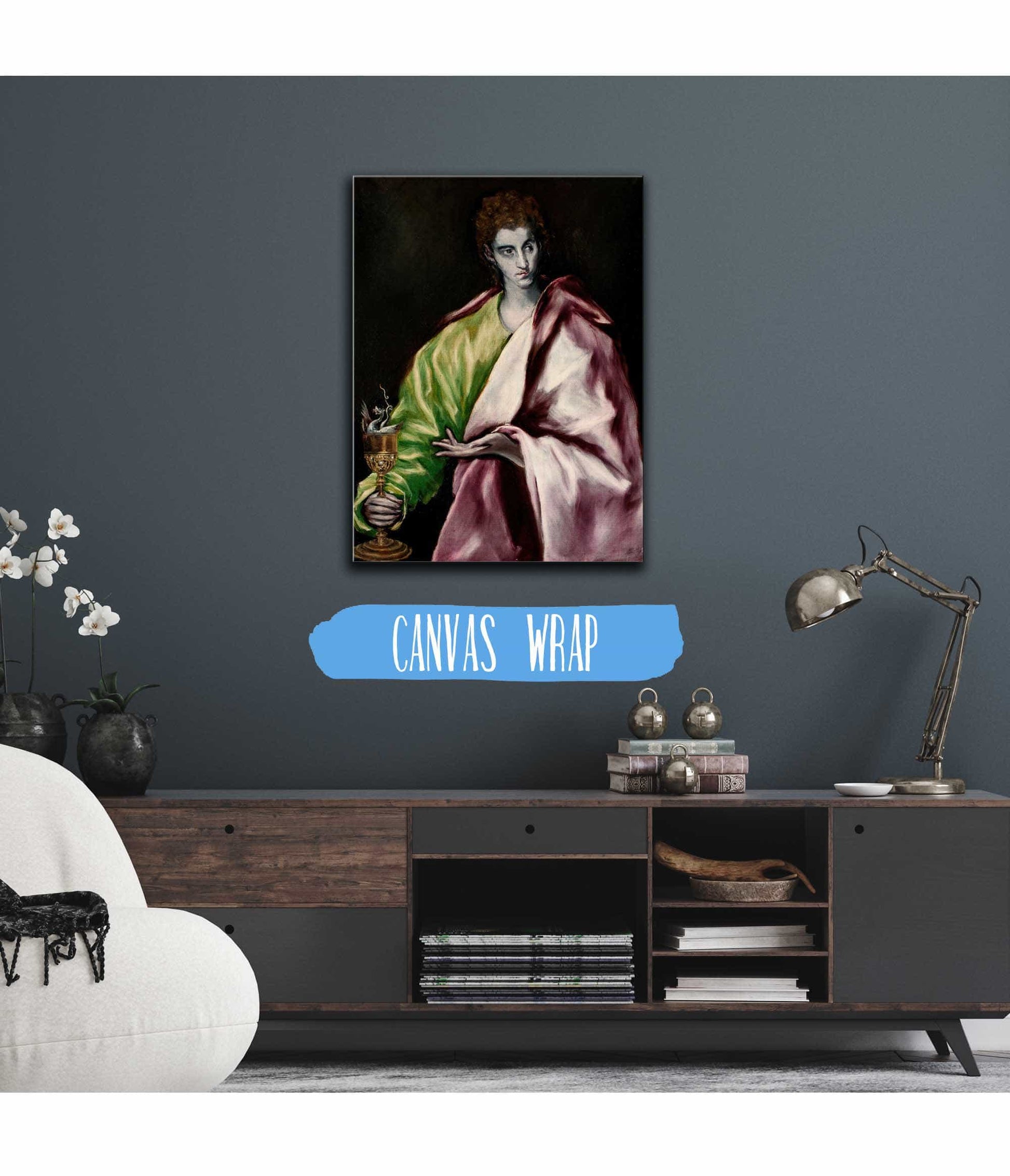 Saint John The Evangelist by El Greco