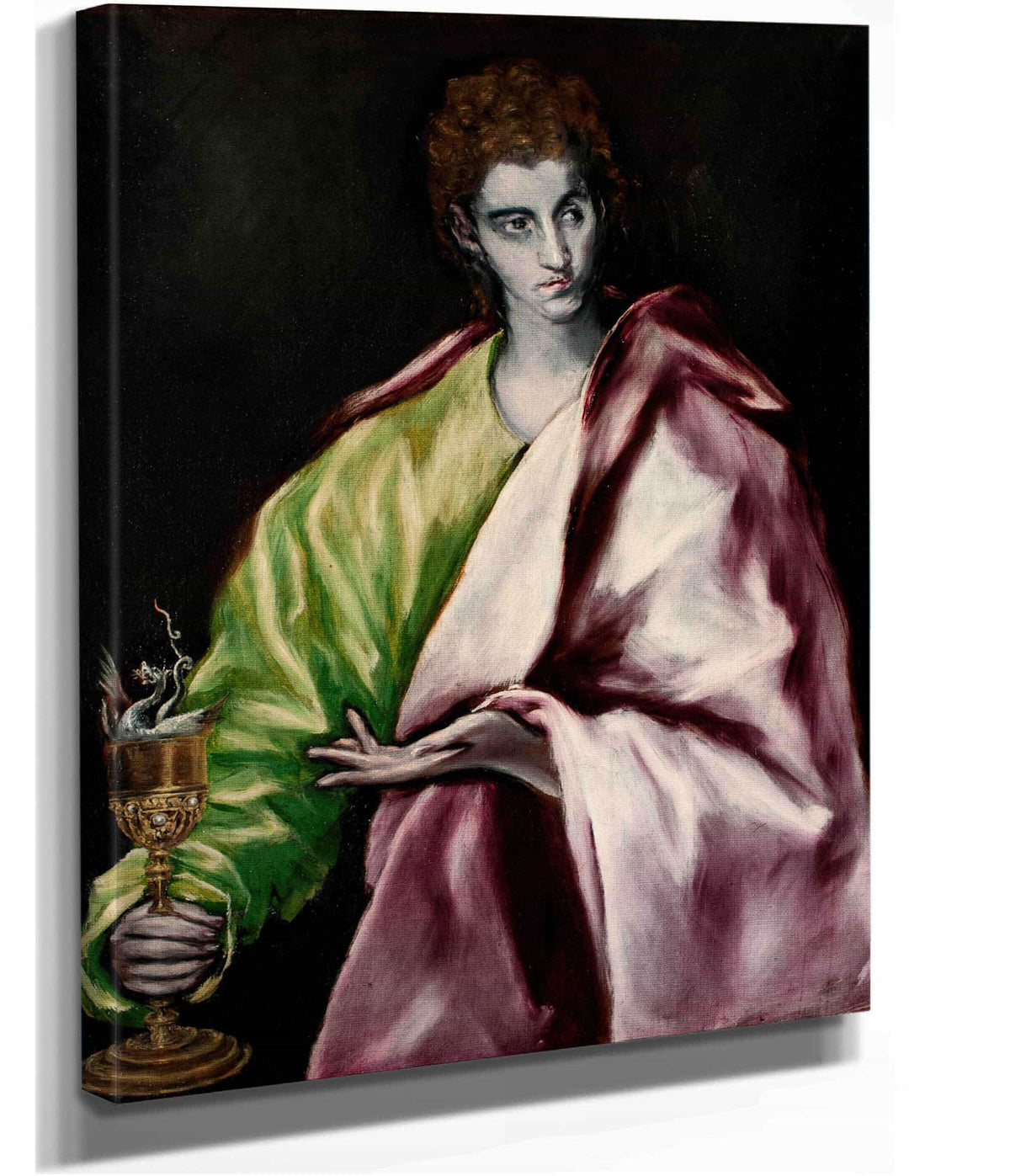 Saint John The Evangelist by El Greco