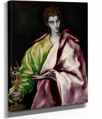 Saint John The Evangelist by El Greco