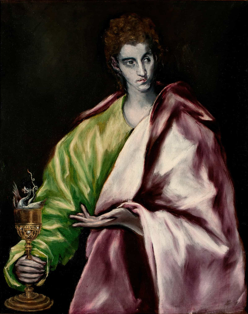 Saint John The Evangelist by El Greco
