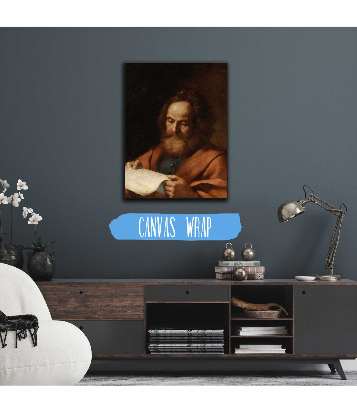 Saint Luke by Guercino
