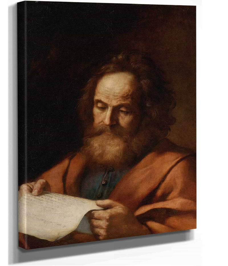 Saint Luke by Guercino