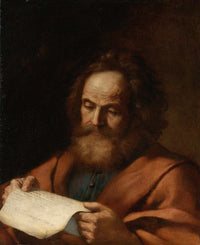 Saint Luke by Guercino