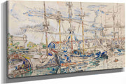 Saint Malo Les Terre Neuvas by Paul Signac