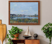 Saint Mammes Le Matin by Alfred Sisley