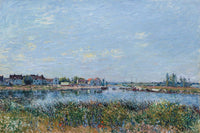 Saint Mammes Le Matin by Alfred Sisley