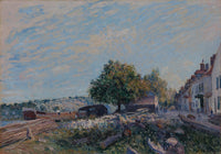 Saint Mammes Morning by Alfred Sisley