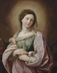 Saint Margaret Of Antioch by Guido Reni
