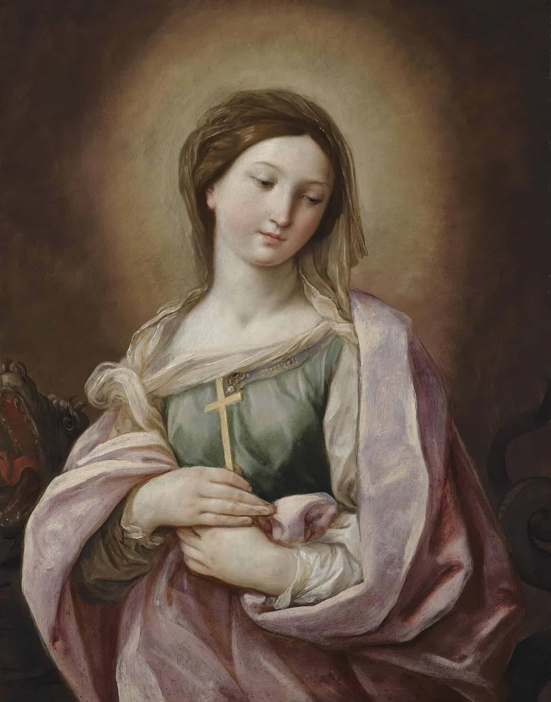 Saint Margaret Of Antioch by Guido Reni