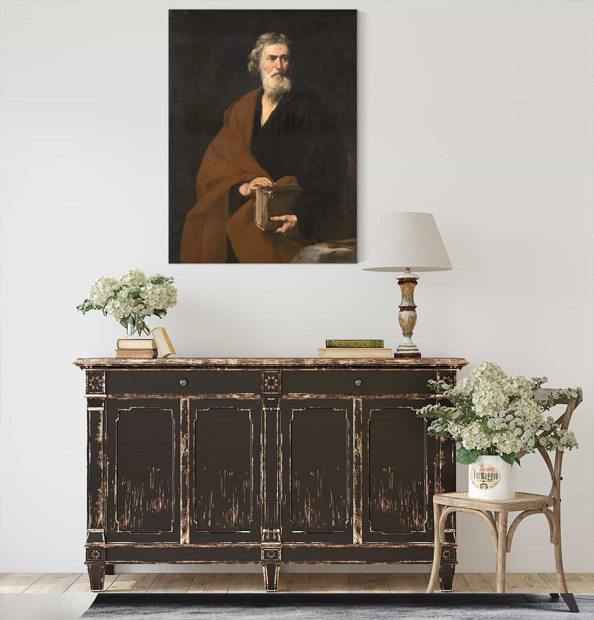 Saint Matthew by Jusepe De Ribera