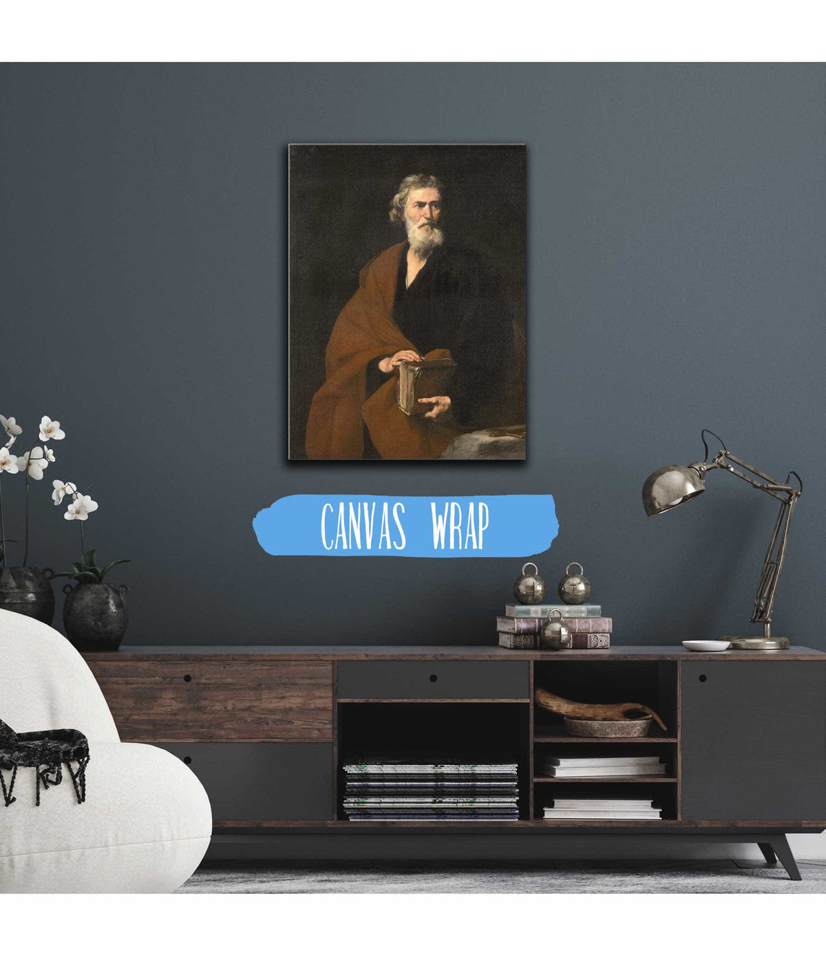 Saint Matthew by Jusepe De Ribera