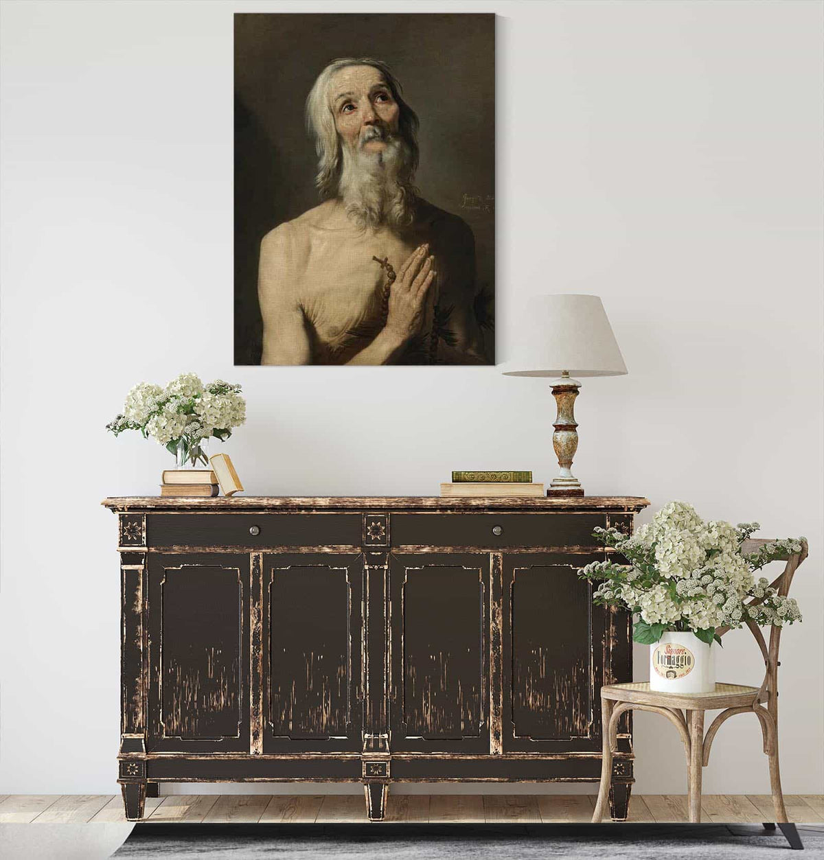 Saint Onophrius by Jusepe De Ribera