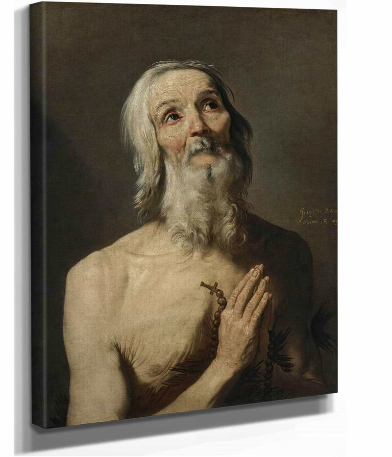 Saint Onophrius by Jusepe De Ribera