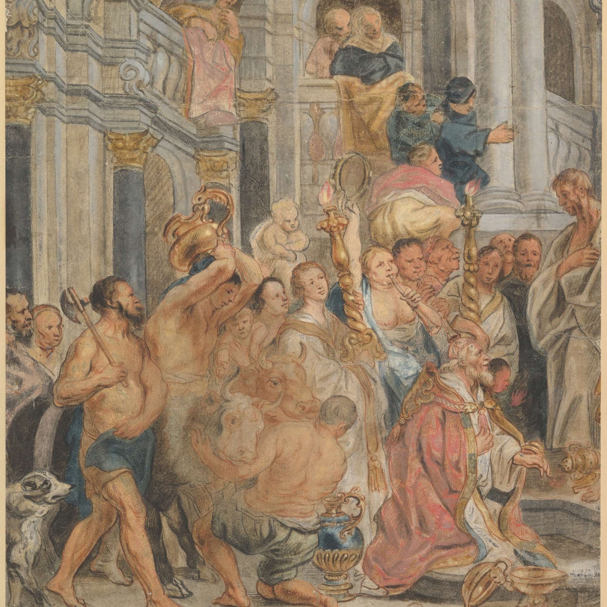 Saint Paul At Lystra Th Century by Jacob Jordaens