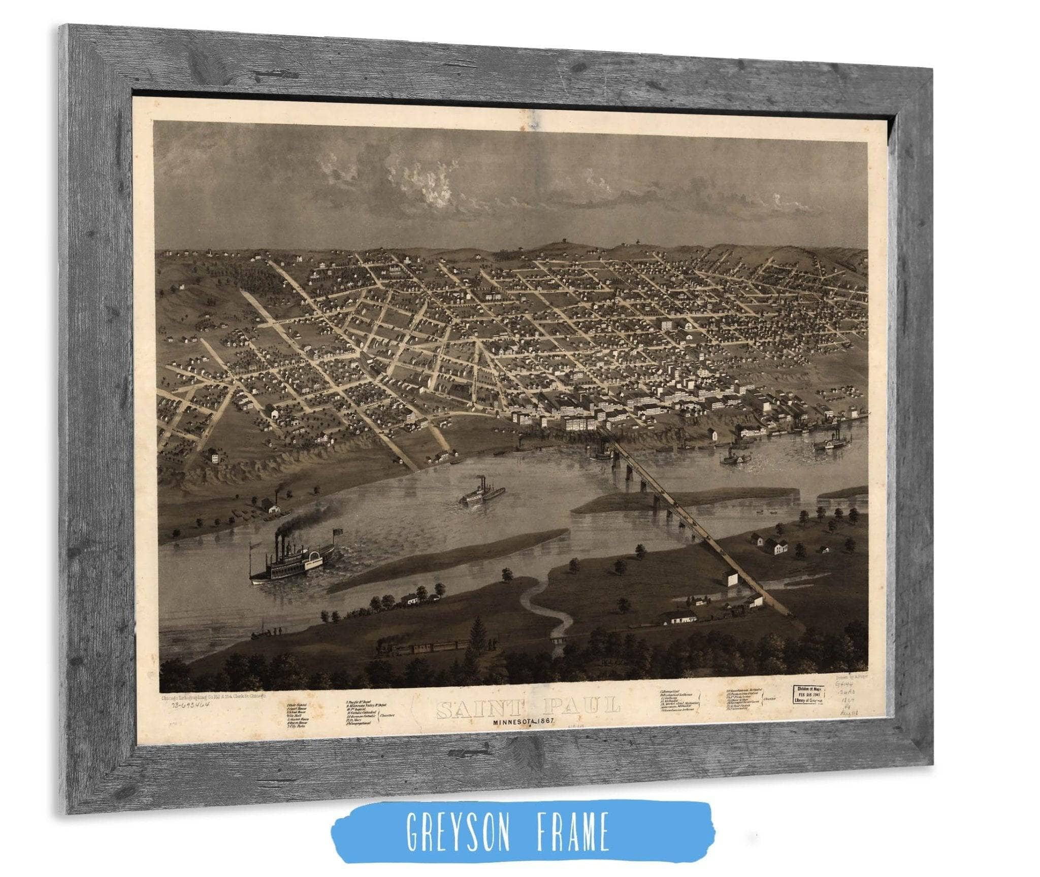 Saint Paul Minnesota 1867 State of Minnesota