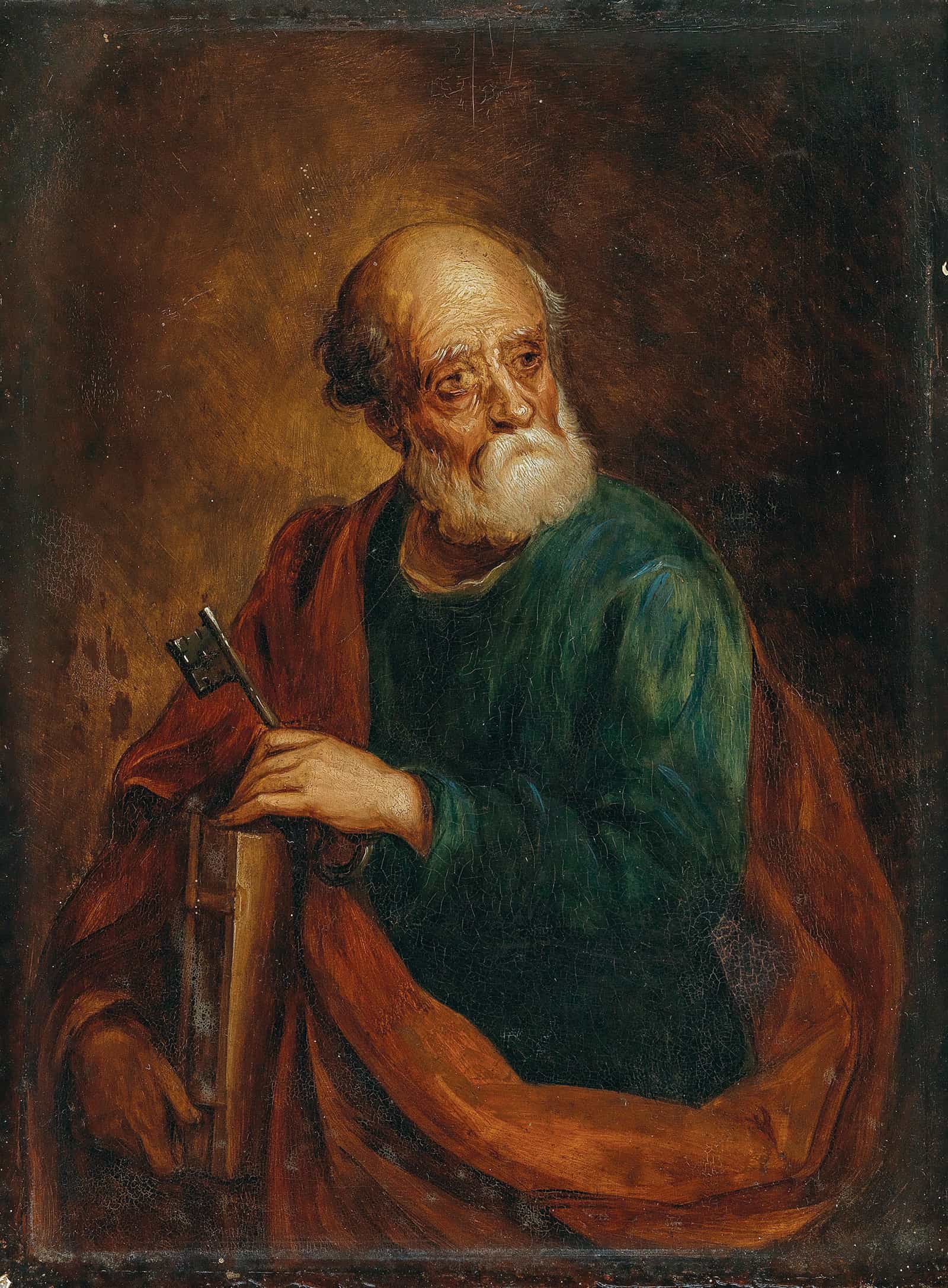 Saint Peter After Palma Il Giovane by David Teniers The Younger
