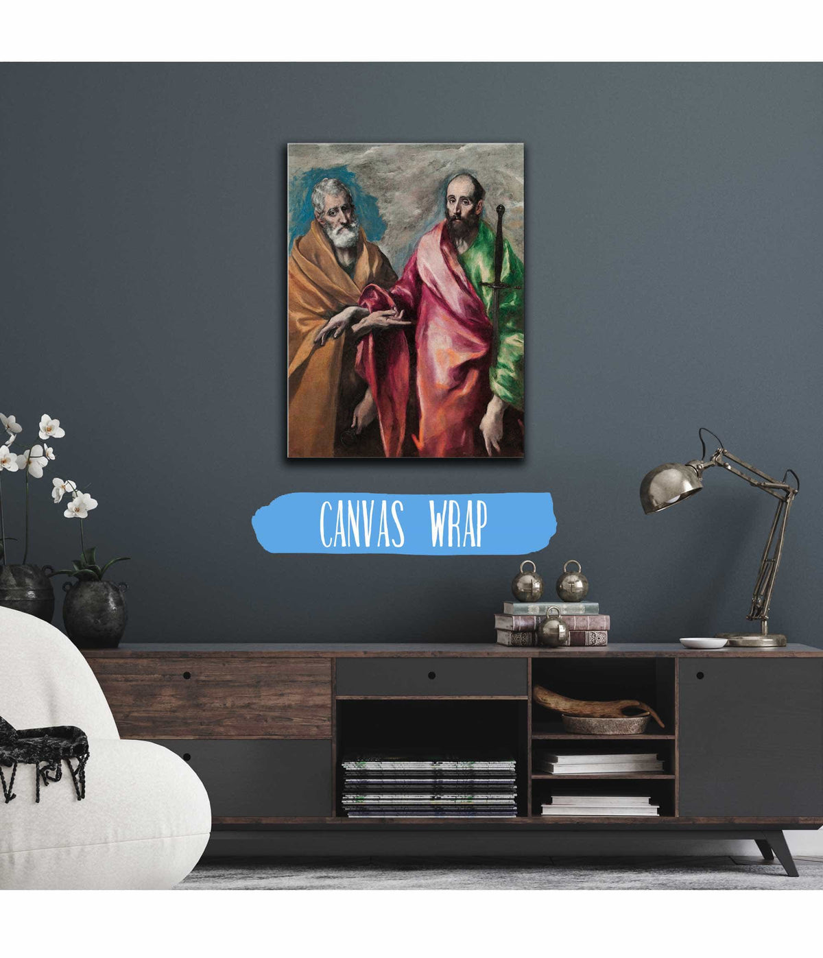 Saint Peter And Saint Paul From Until by El Greco