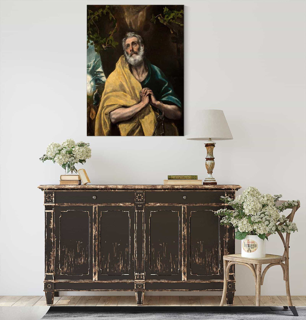 Saint Peter In Tears by El Greco