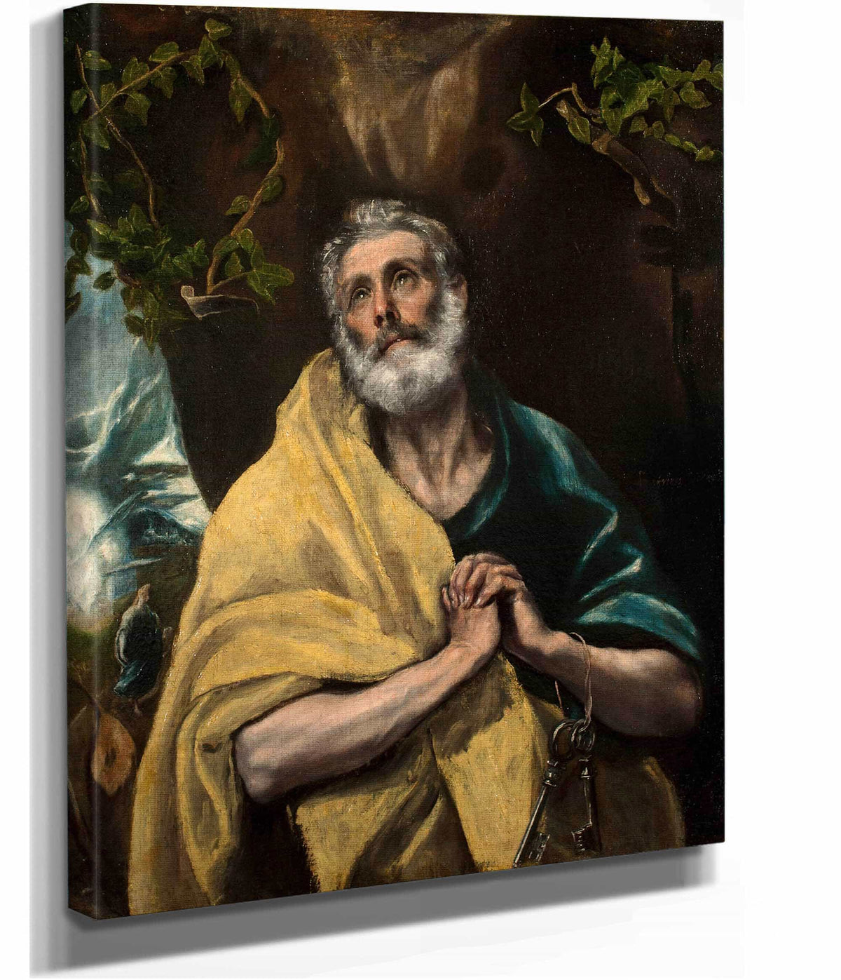 Saint Peter In Tears by El Greco