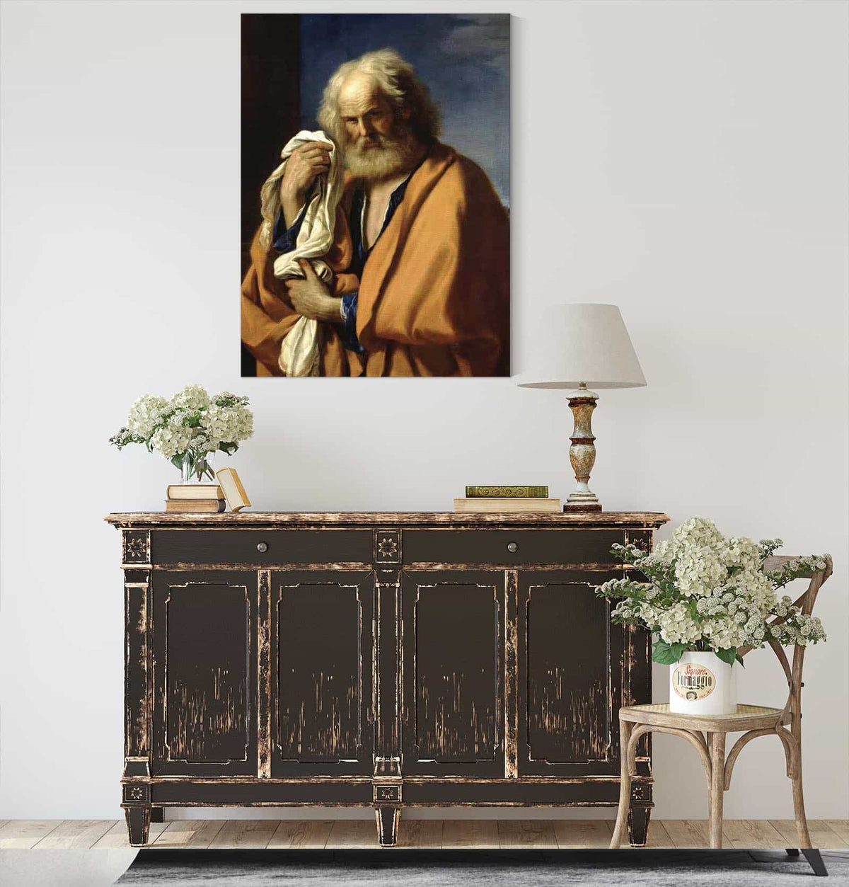 Saint Peter Penitent by Guercino