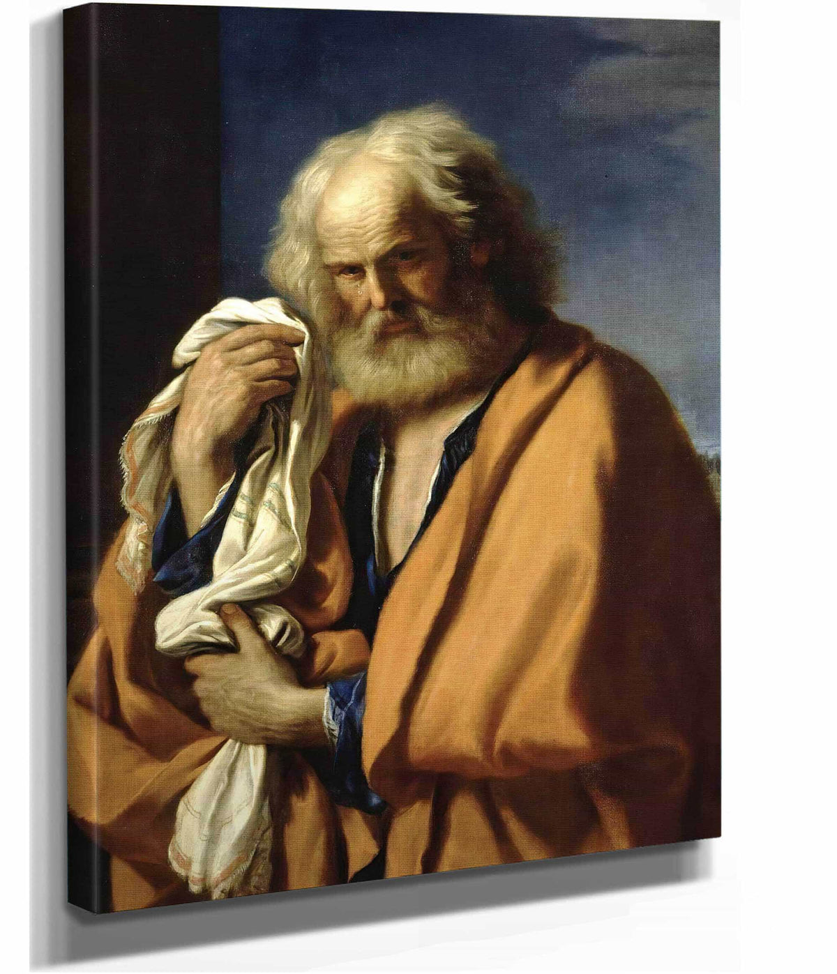 Saint Peter Penitent by Guercino