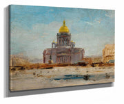 Saint Petersbourg Saint Isaac by Felix Ziem