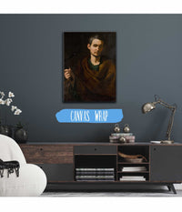 Saint Philip Half Length Holding A Crucifix by Jusepe De Ribera