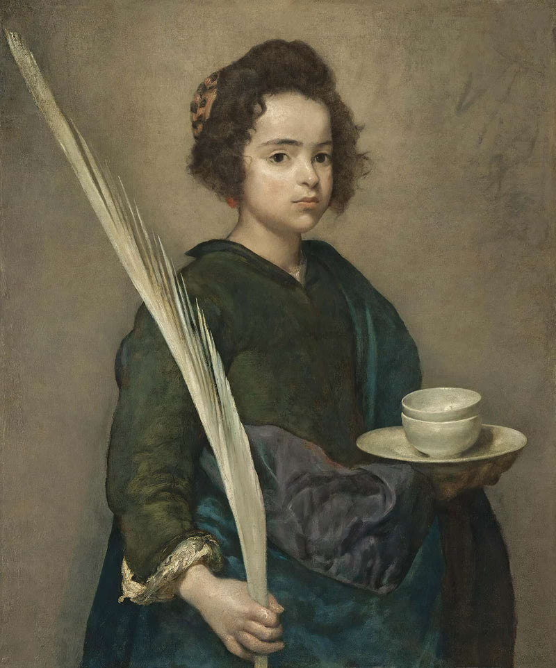 Saint Rufina by Diego Velazquez