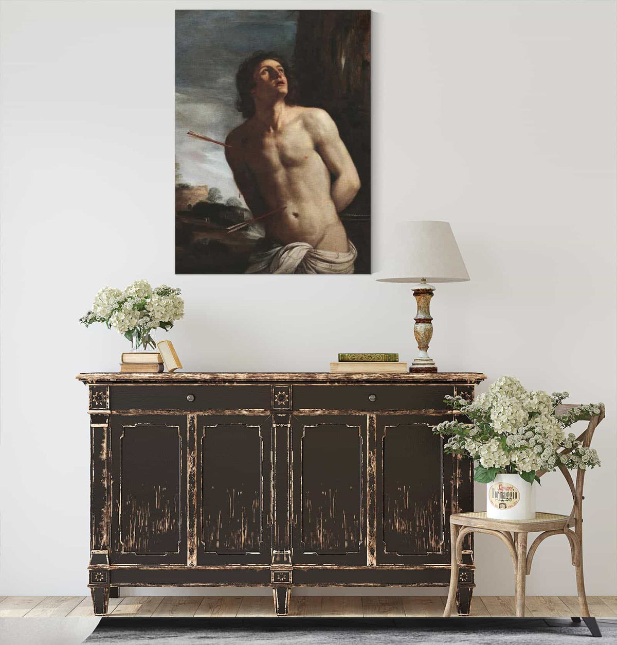 Saint Sebastian by Guercino