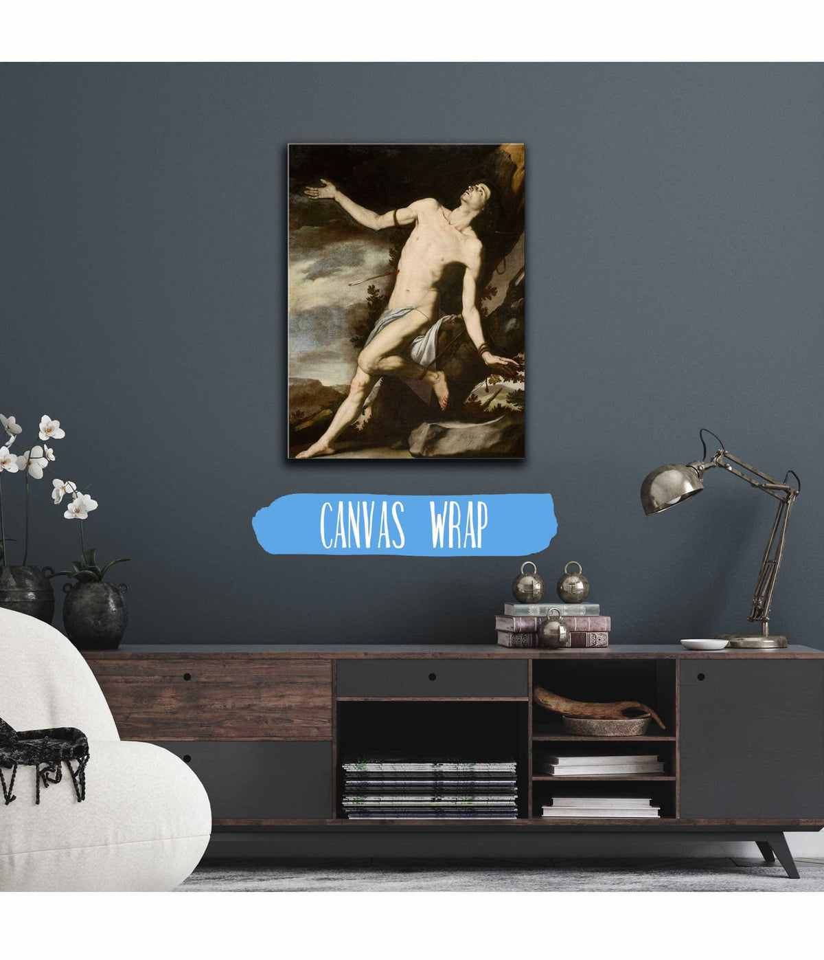 Saint Sebastian by Jusepe De Ribera