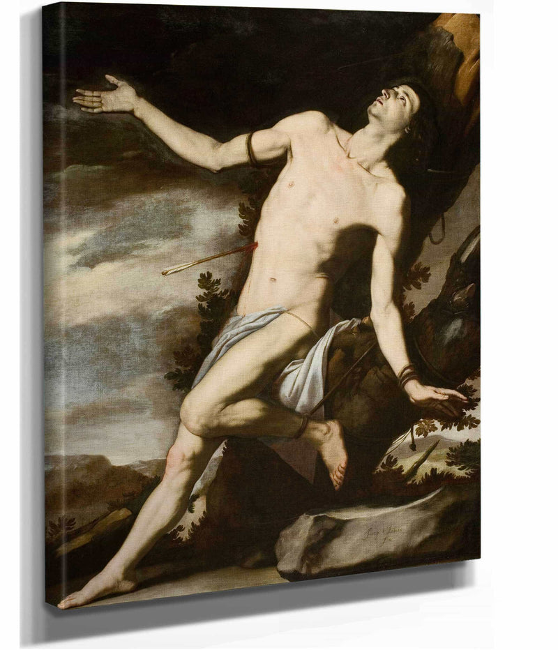 Saint Sebastian by Jusepe De Ribera