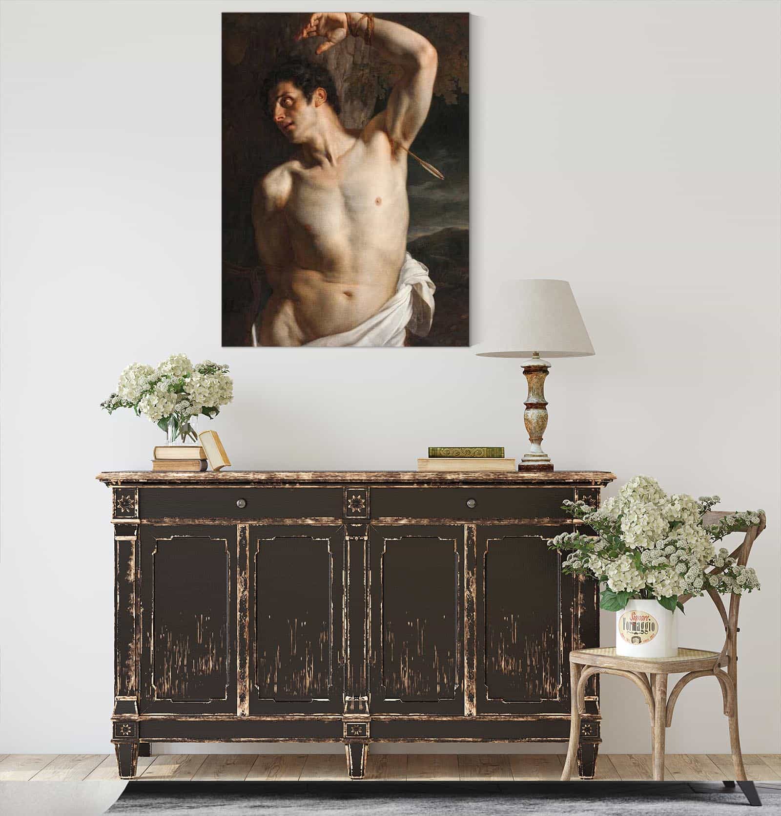 Saint Sebastian by Paul Delaroche