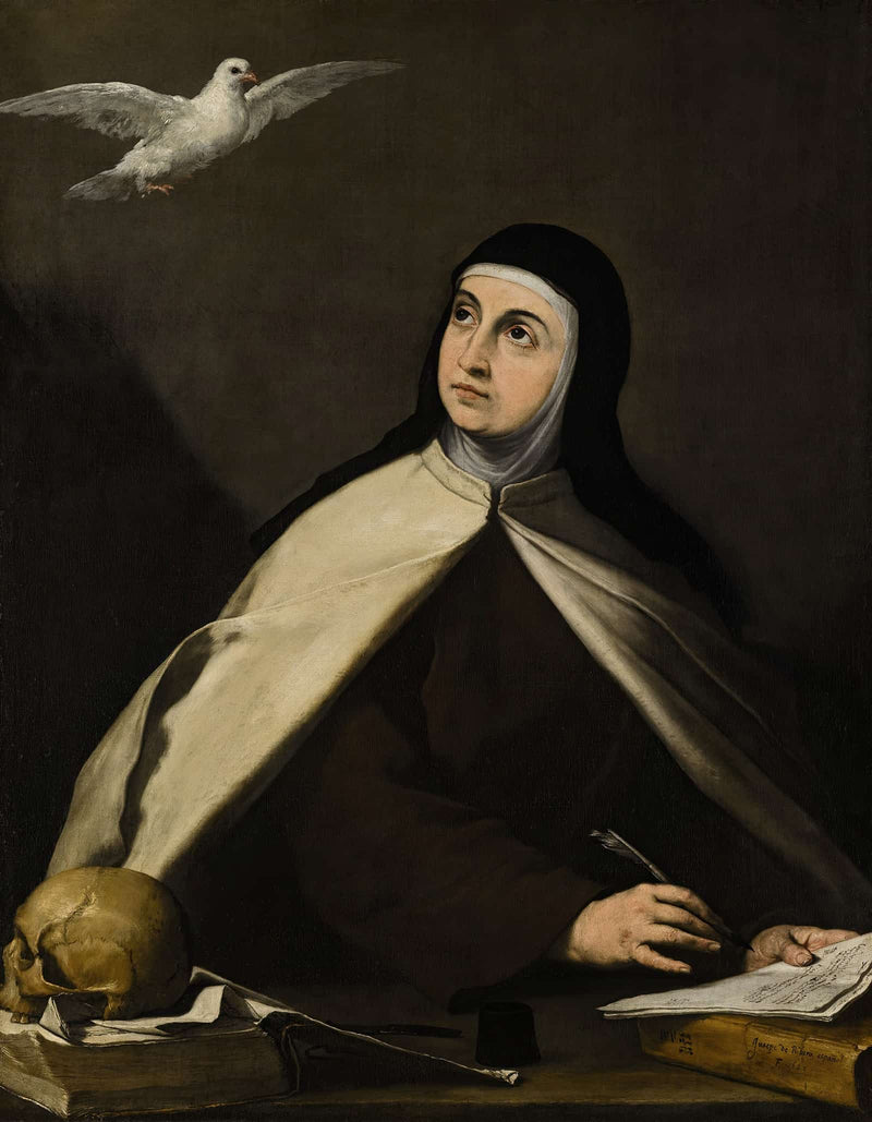 Saint Teresa Of Avila by Jusepe De Ribera