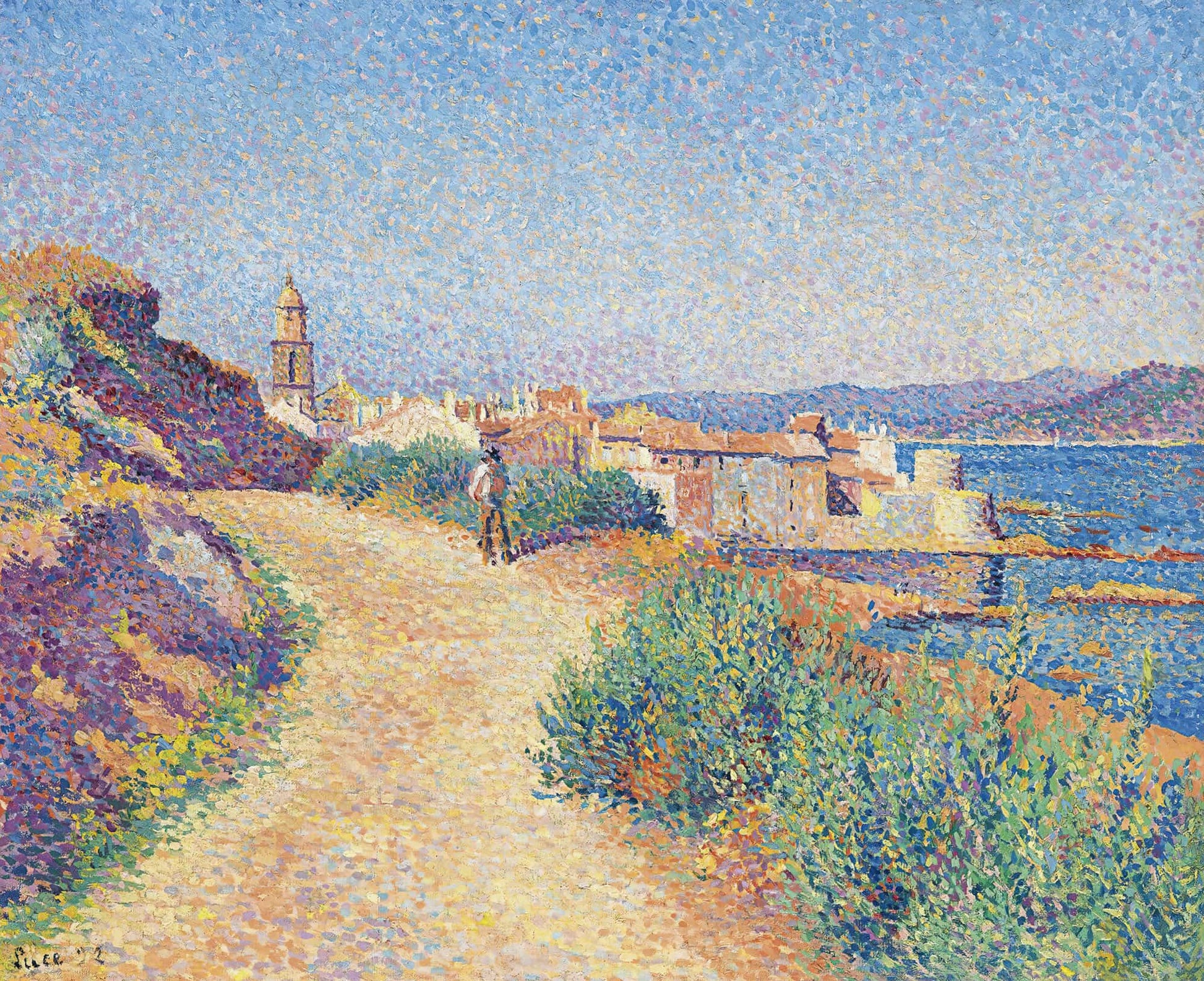 Saint Tropez by Maximilien Luce