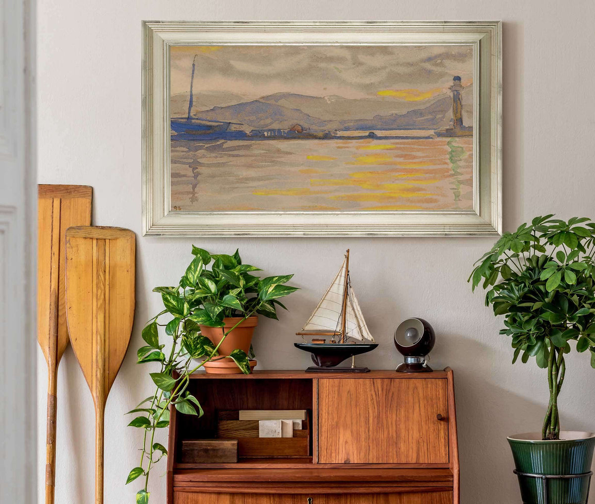 Saint Tropez Le Port by Paul Signac