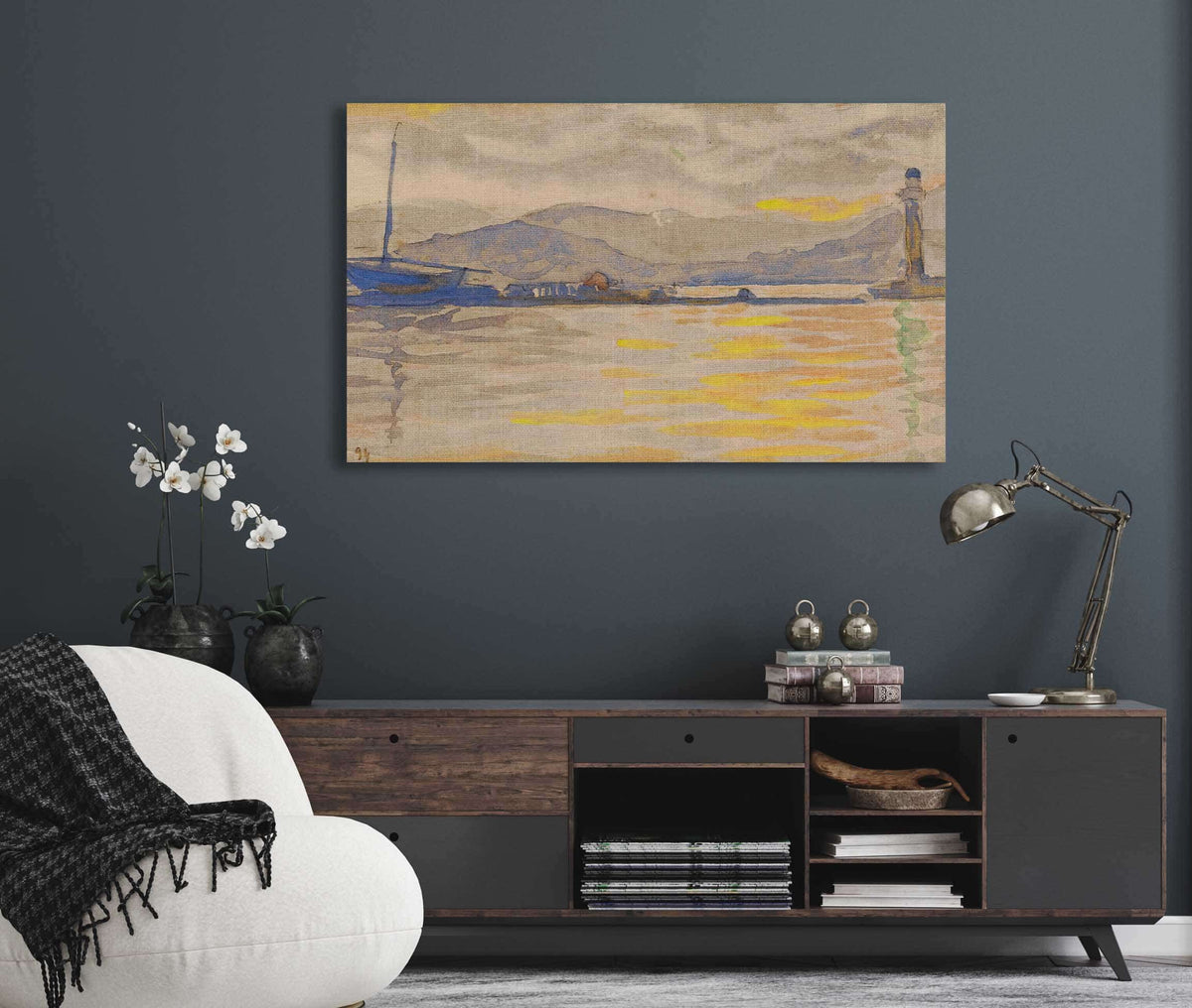 Saint Tropez Le Port by Paul Signac